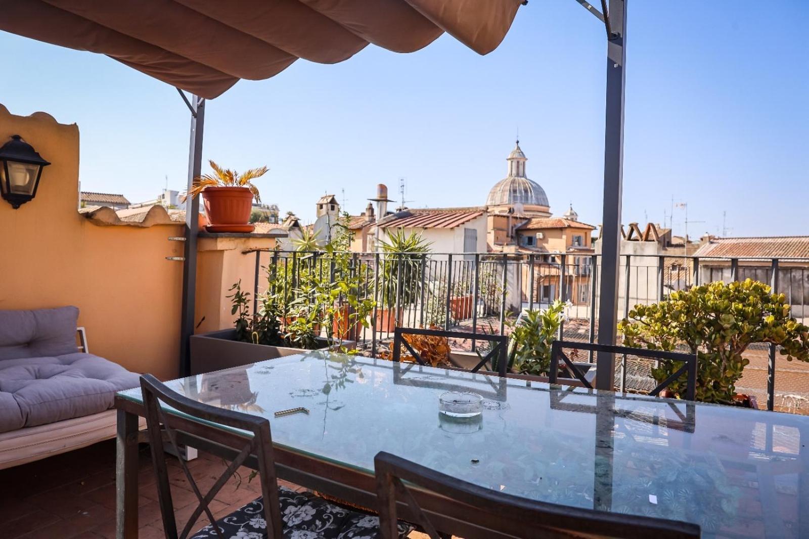 Navona,Campo De Fiori Roof Top House Roma Esterno foto